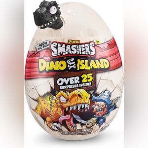 Brand New Zuru Toys Smashers Dino Island Mega Dino Egg Dinosaur Toys